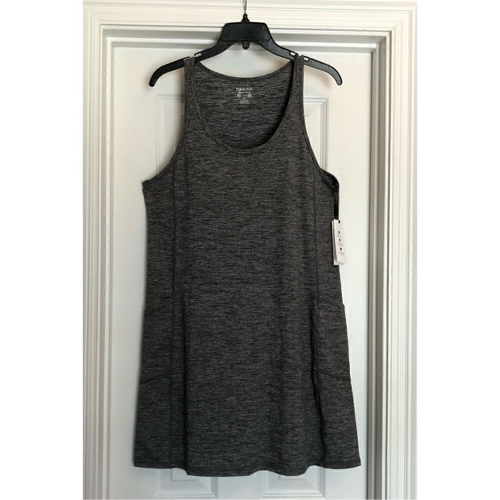 CALVIN KLEIN PERFORMANCE - L Sz L Sportswear Dress w/Pockets.  NWT!